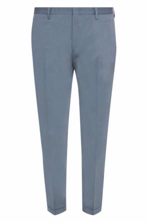 Tapered leg pleat-front trousers, zdjęcie 1 Tapered leg pleat-front trousers od Paul Smith